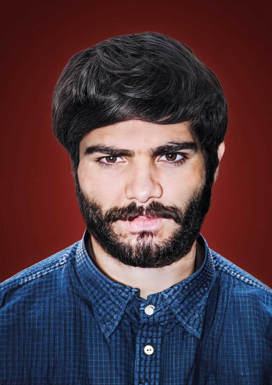 تصویر بازسازی شده باکیفیت از شهید ابراهیم دادی دهنوی