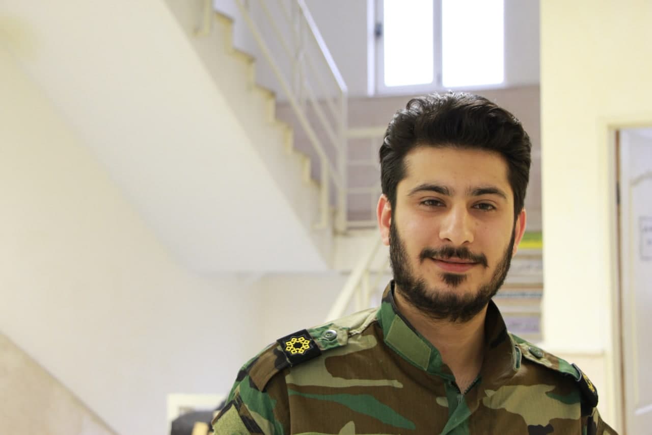 تصویر باکیفیت از شهید وحید زمانی نیا