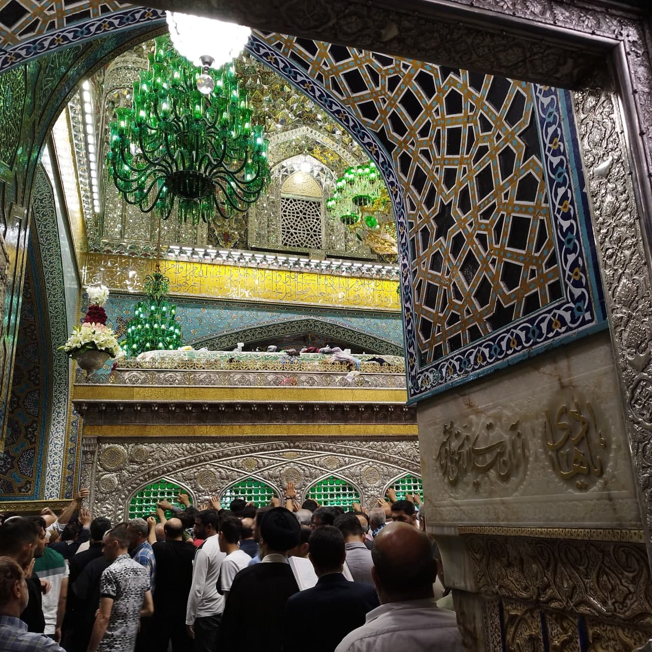 عکس داخل حرم امام رضا