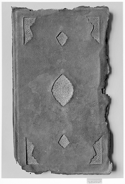 جلد چرمی کتاب کهنه