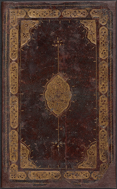 جلد چرمی کتاب کهنه