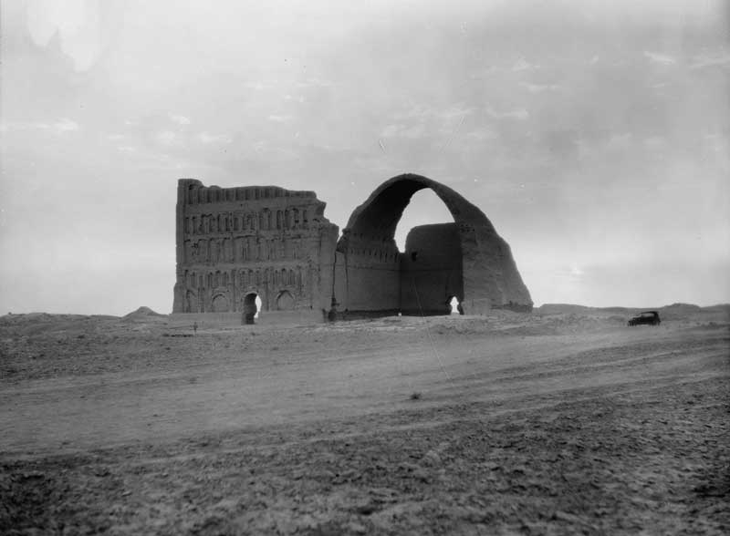 تصویر باکیفیت و قدیمی طاق کسری