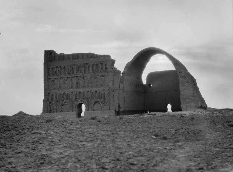 تصویر باکیفیت و قدیمی طاق کسری