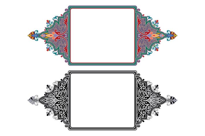 وکتور قاب فانتزی