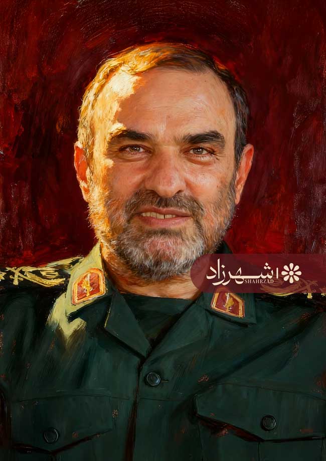 نقاشی شهید محمدحسن محققی