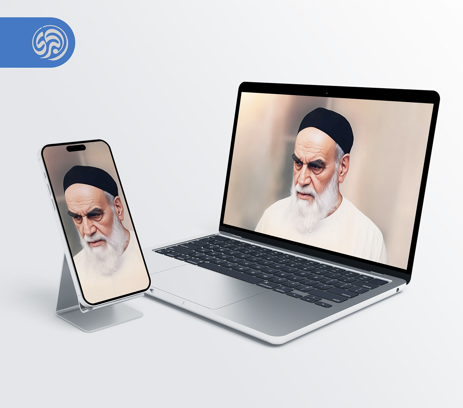 پرتره امام خمینی (ره)