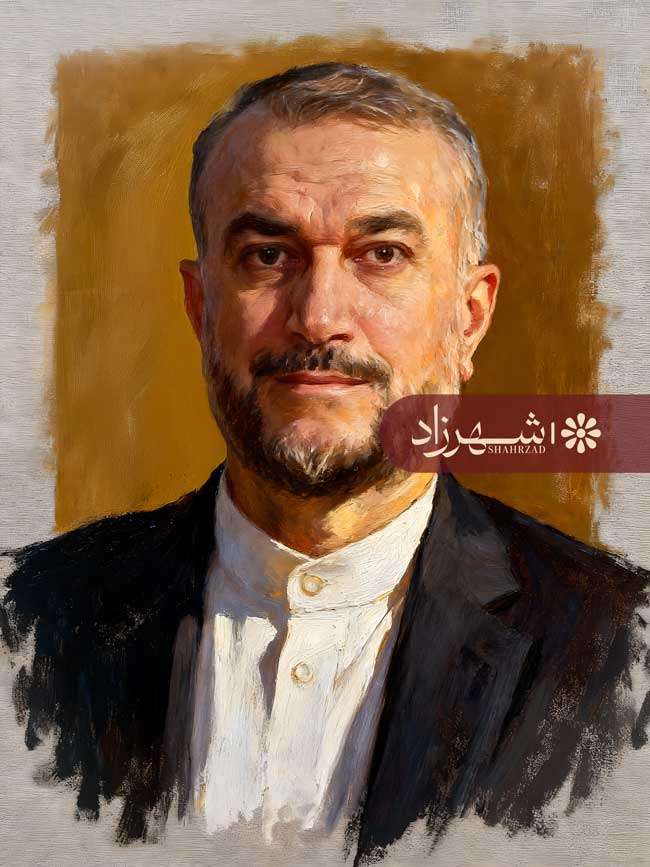 نقاشی شهید حسین امیرعبداللهیان