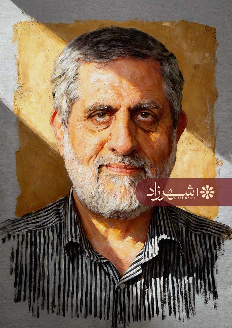 نقاشی شهید محمد سعید ایزدی