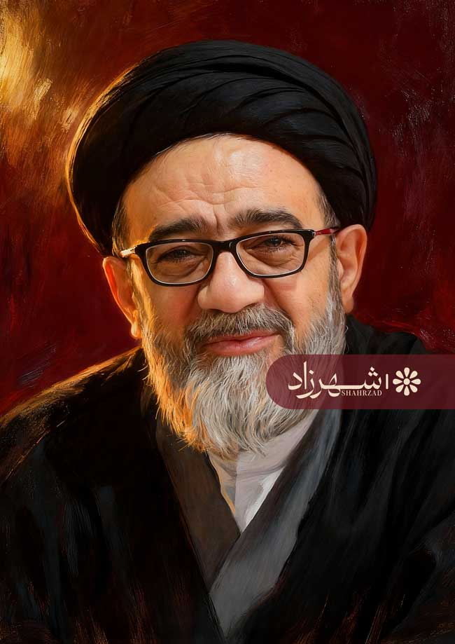 نقاشی شهید سید محمد علی آل‌ هاشم
