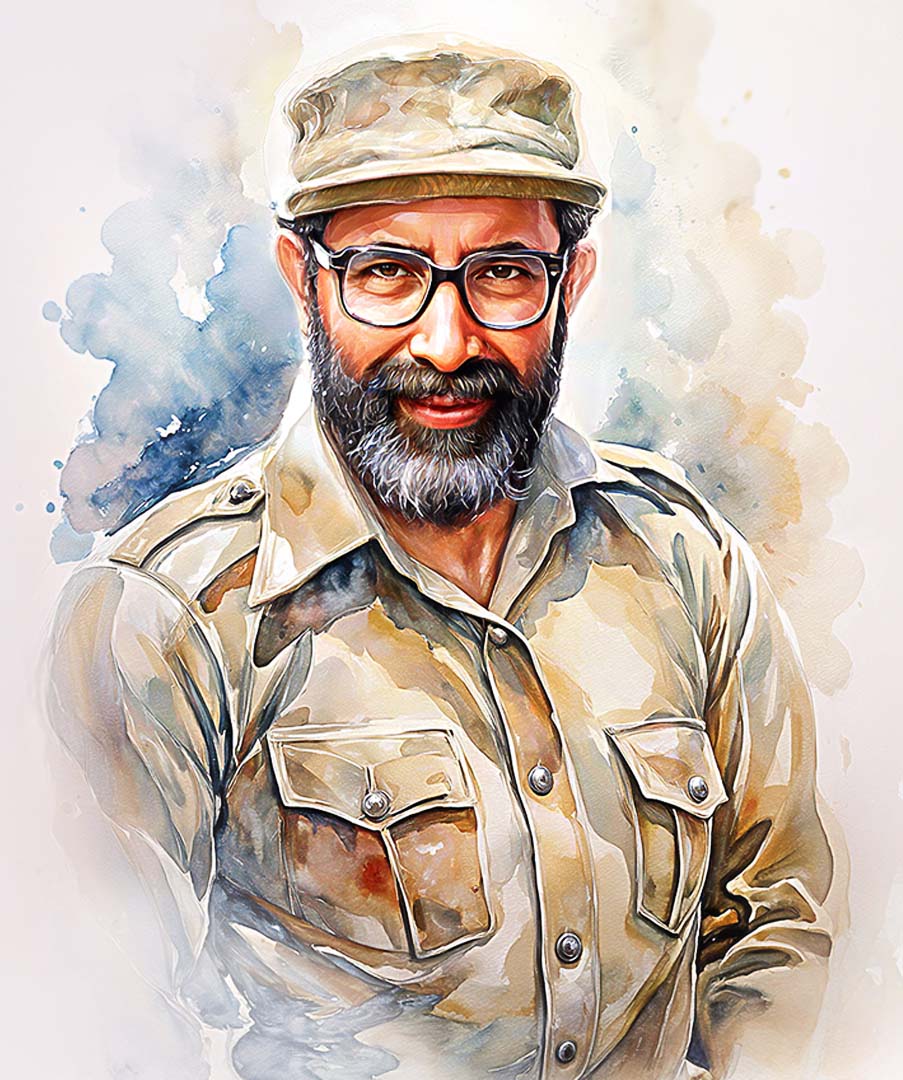 تصویرسازی شهید چمران