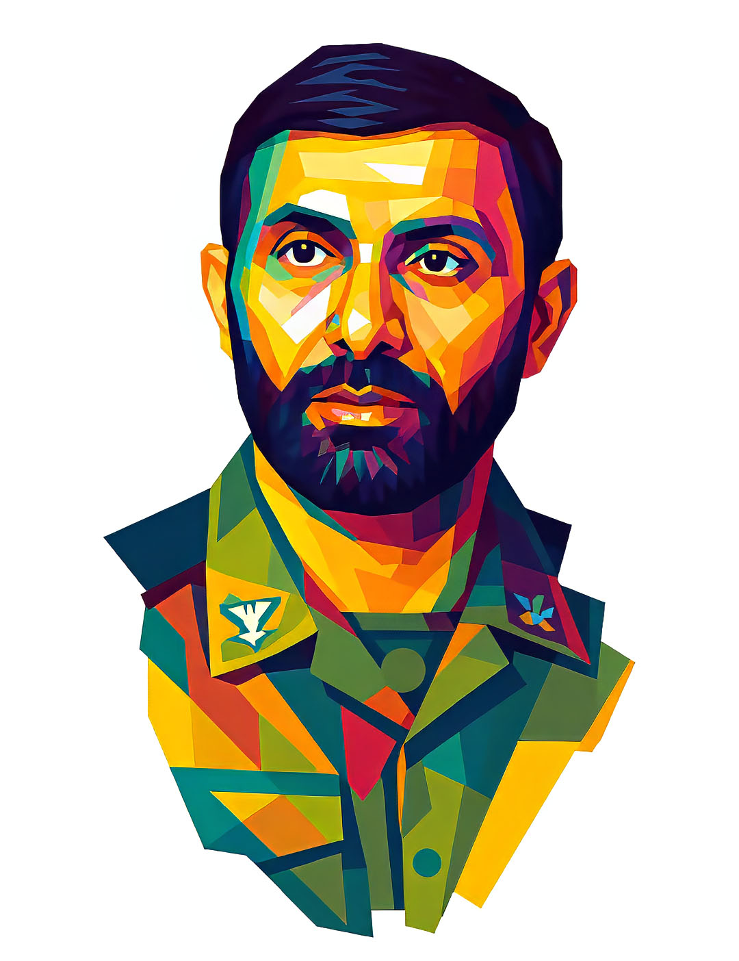 تصویرسازی وکتور شهید صیاد شیرازی