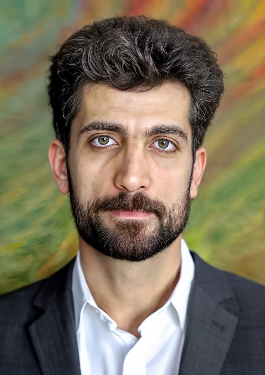 تصویر بازسازی شده باکیفیت از شهید محمود صارمی