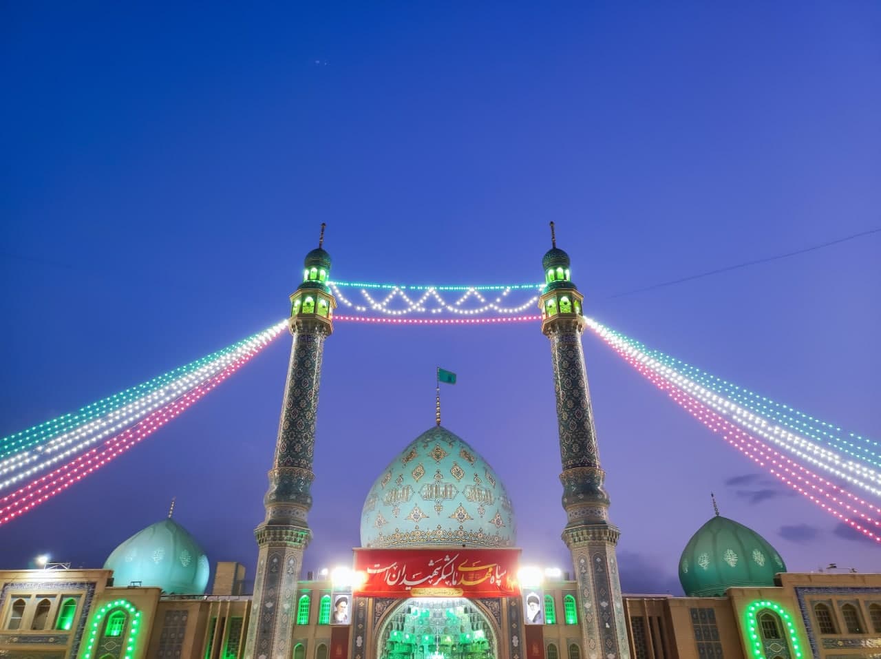 تصویر با کیفیت مسجد مقدس جمکران