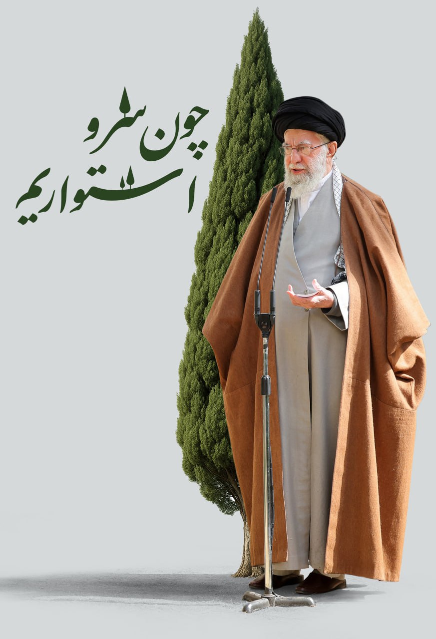 پوستر لایه باز چون سرو استواریم 