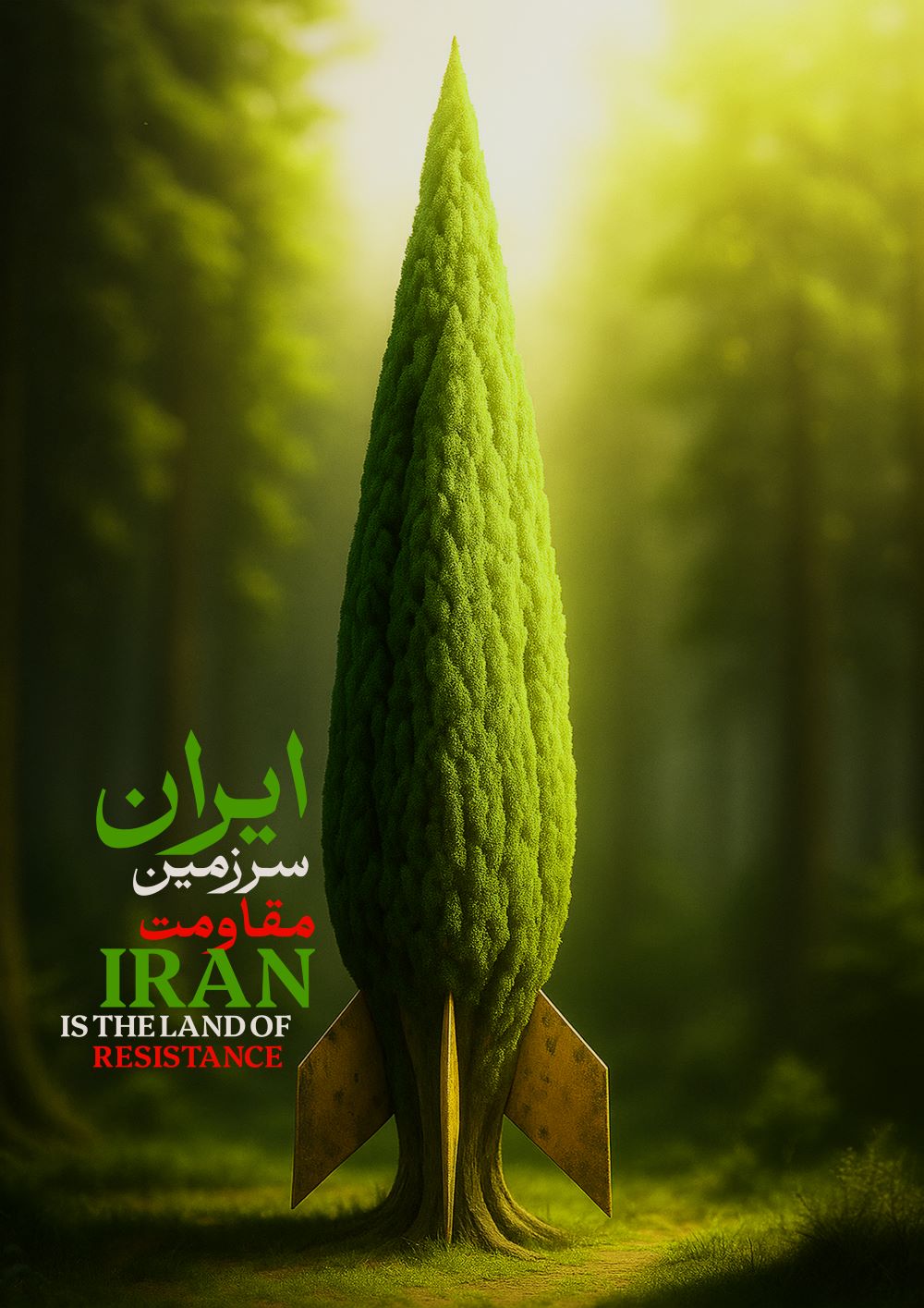 پوستر ایران مقاوم