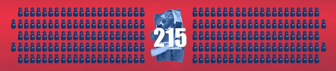 215مین خبرنگار شهید غزه