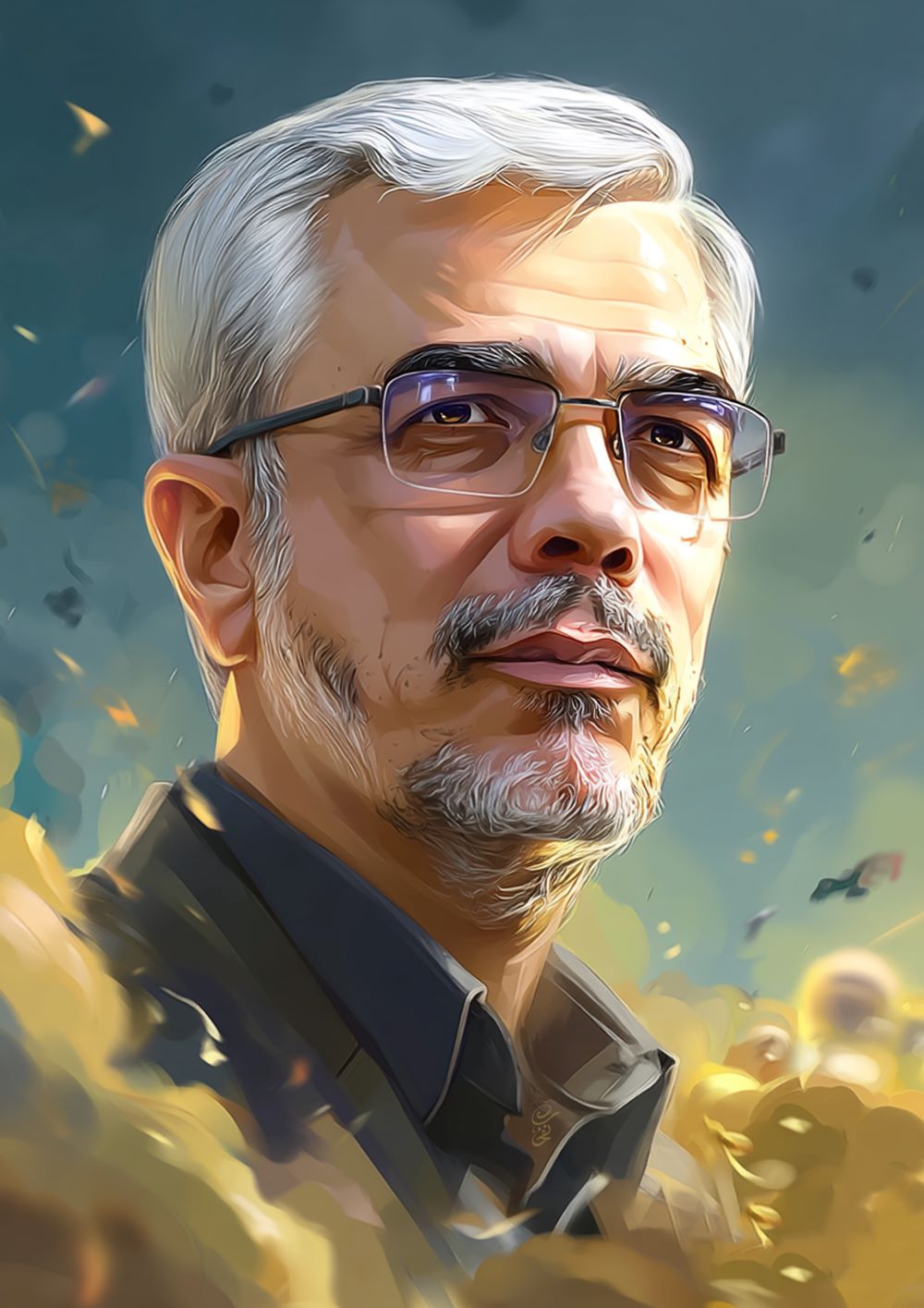 تصویرسازی سردار شهید محمد باقری