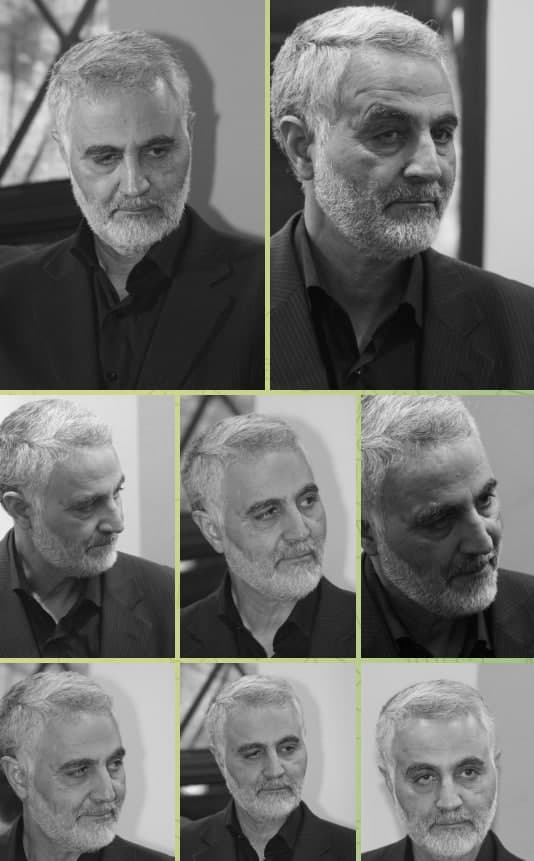 مجموعه تصاویر باکیفیت از سردار شهید حاج قاسم سلیمانی