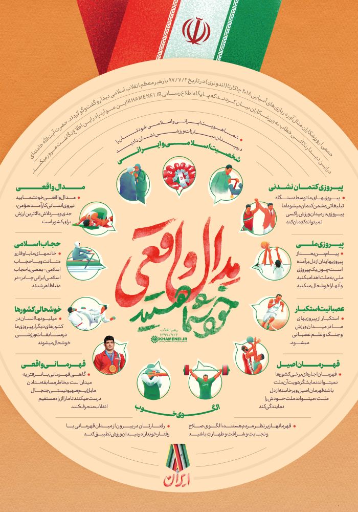 پوستر مدال واقعی خود شما هستید