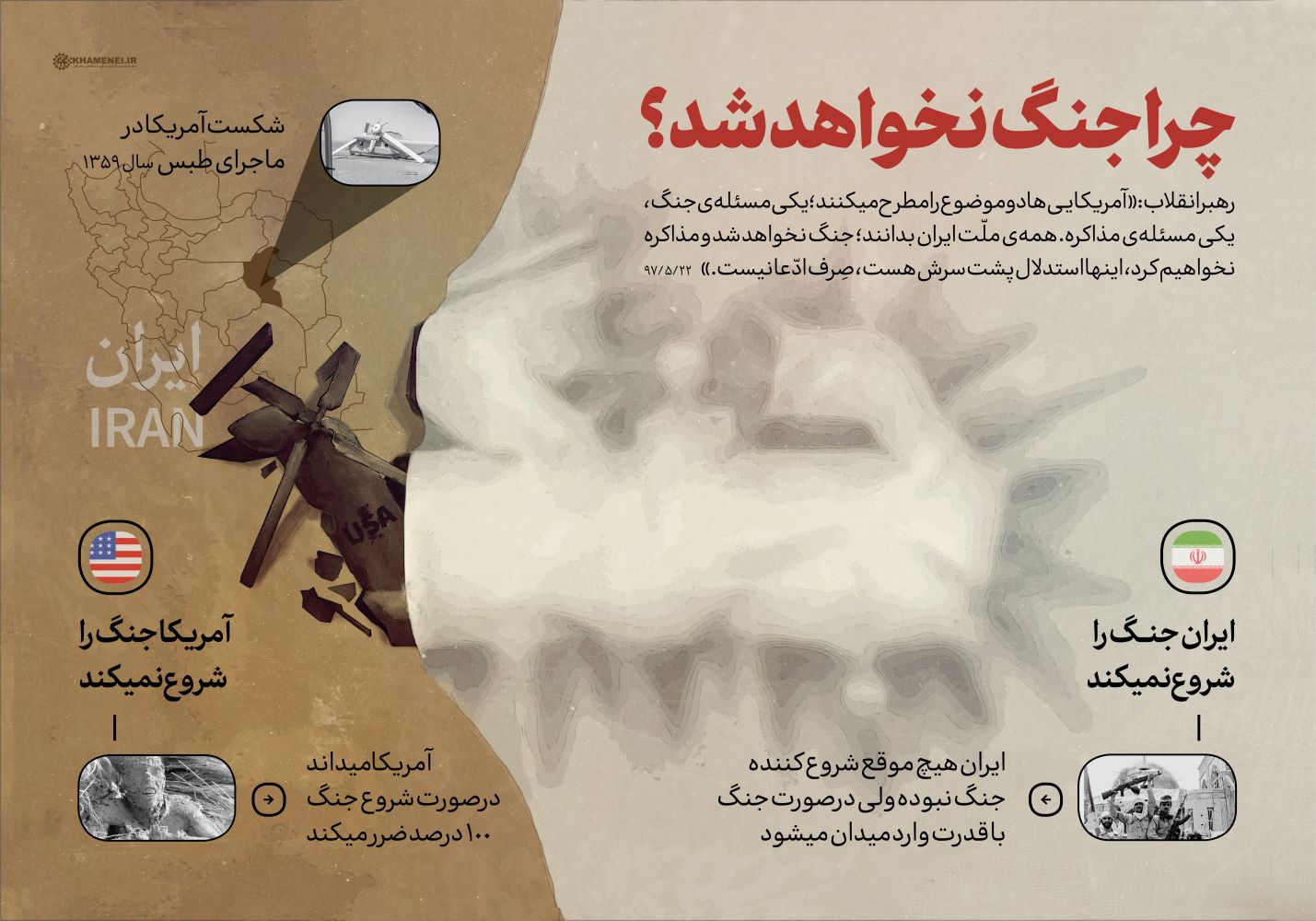 پوستر چرا جنگ نخواهد شد