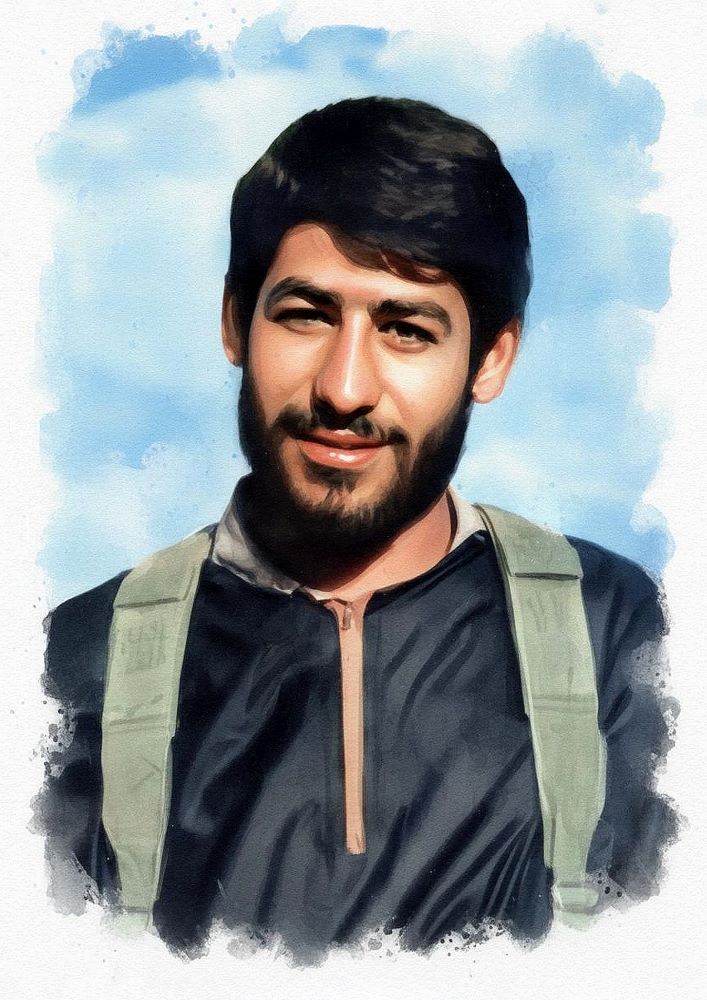 تصویرسازی شهید حمزه مقیم
