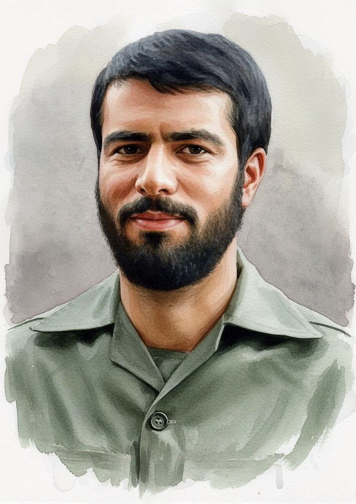 تصویرسازی شهید اسدالله پازوکی