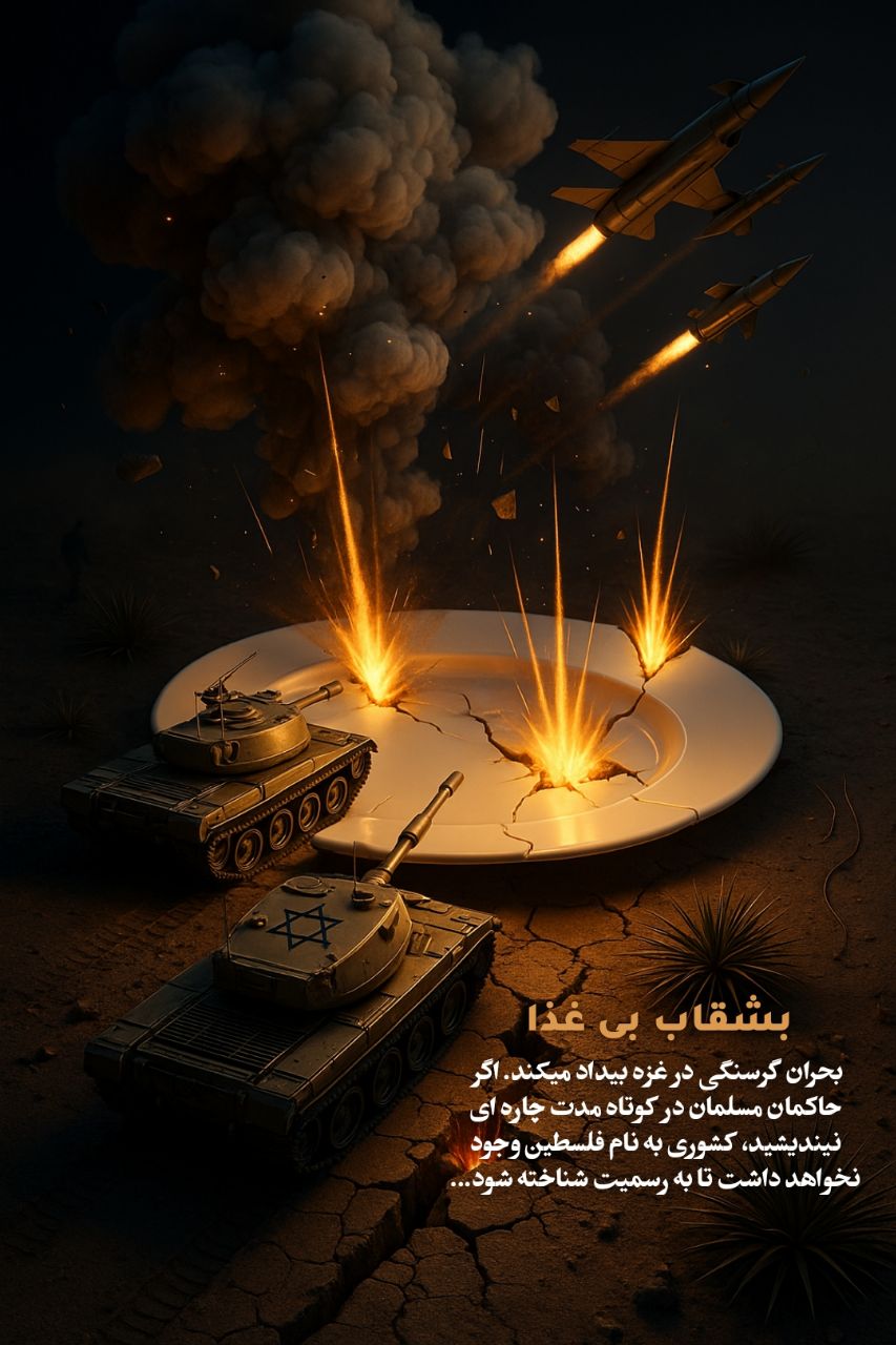 بشقاب بی غذا