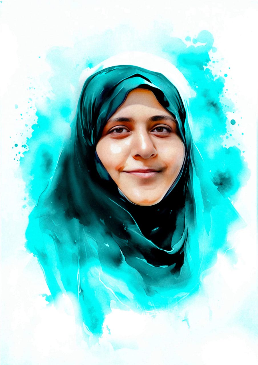 شهیده فاطمه صالحی (شهید جنگ 12 روزه رژیم صهیونیستی در حمله به استان البرز)