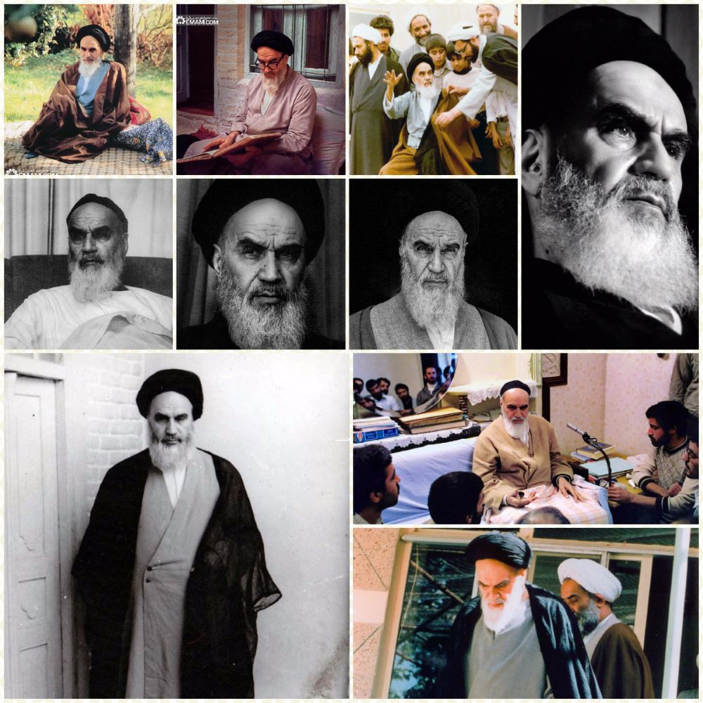 تصاویر باکیفیت امام روح الله موسوی الخمینی ره