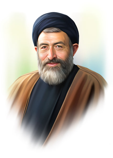 تصویرسازی چهره شهید بهشتی