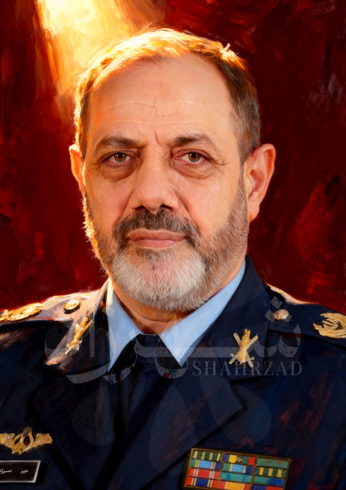 تصویرسازی شهید عزیز نصیرزاده