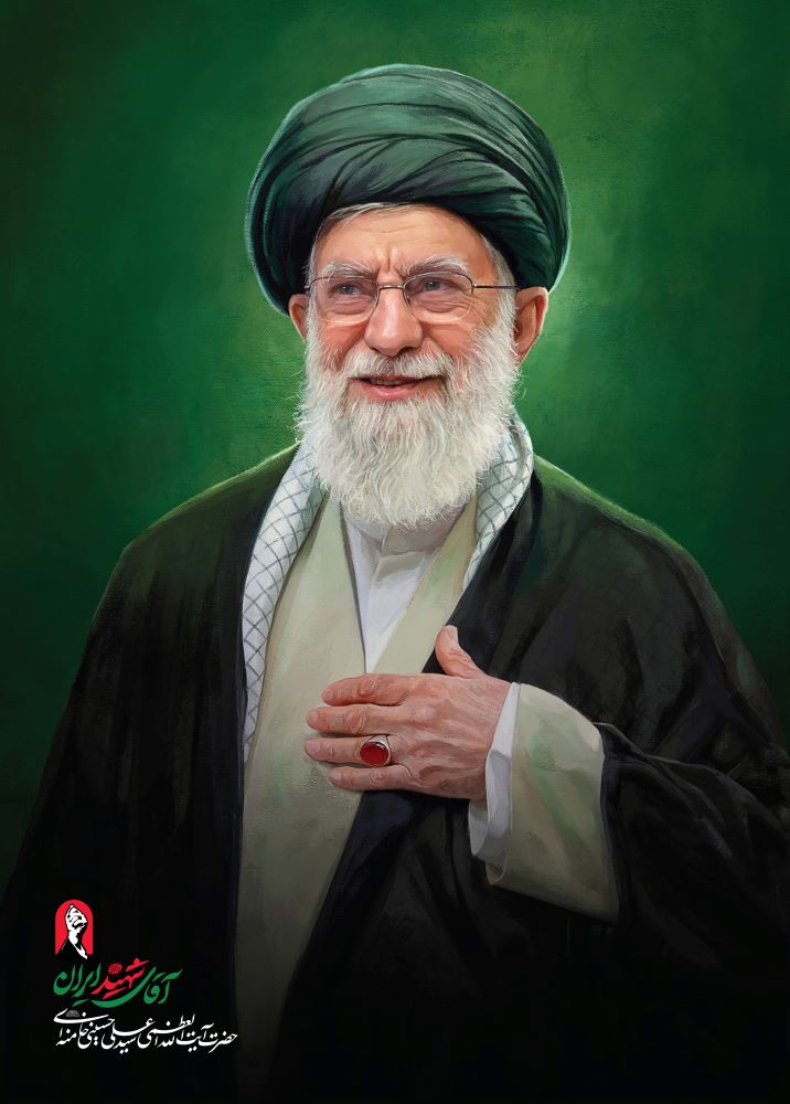 تصویرسازی رهبر شهید آیت الله سیدعلی خامنه ای