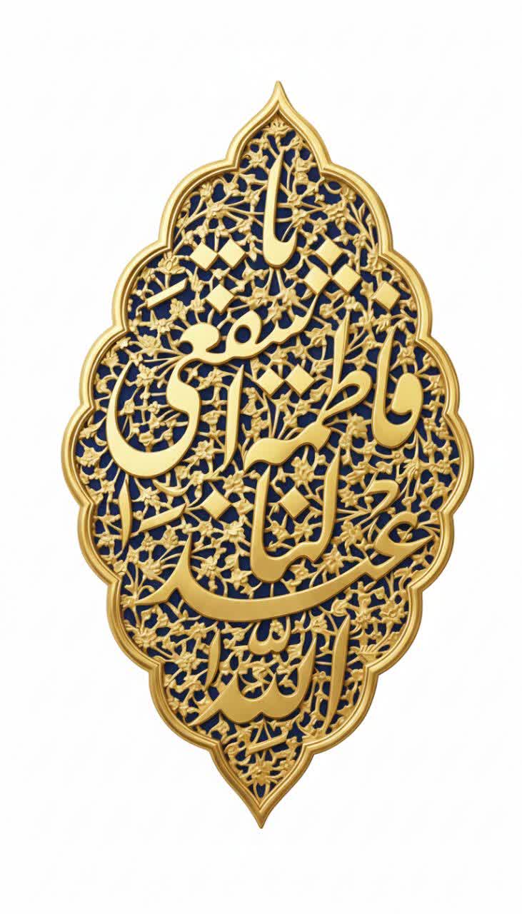 تصویرسازی یا فاطمة اشفعی لنا عند الله