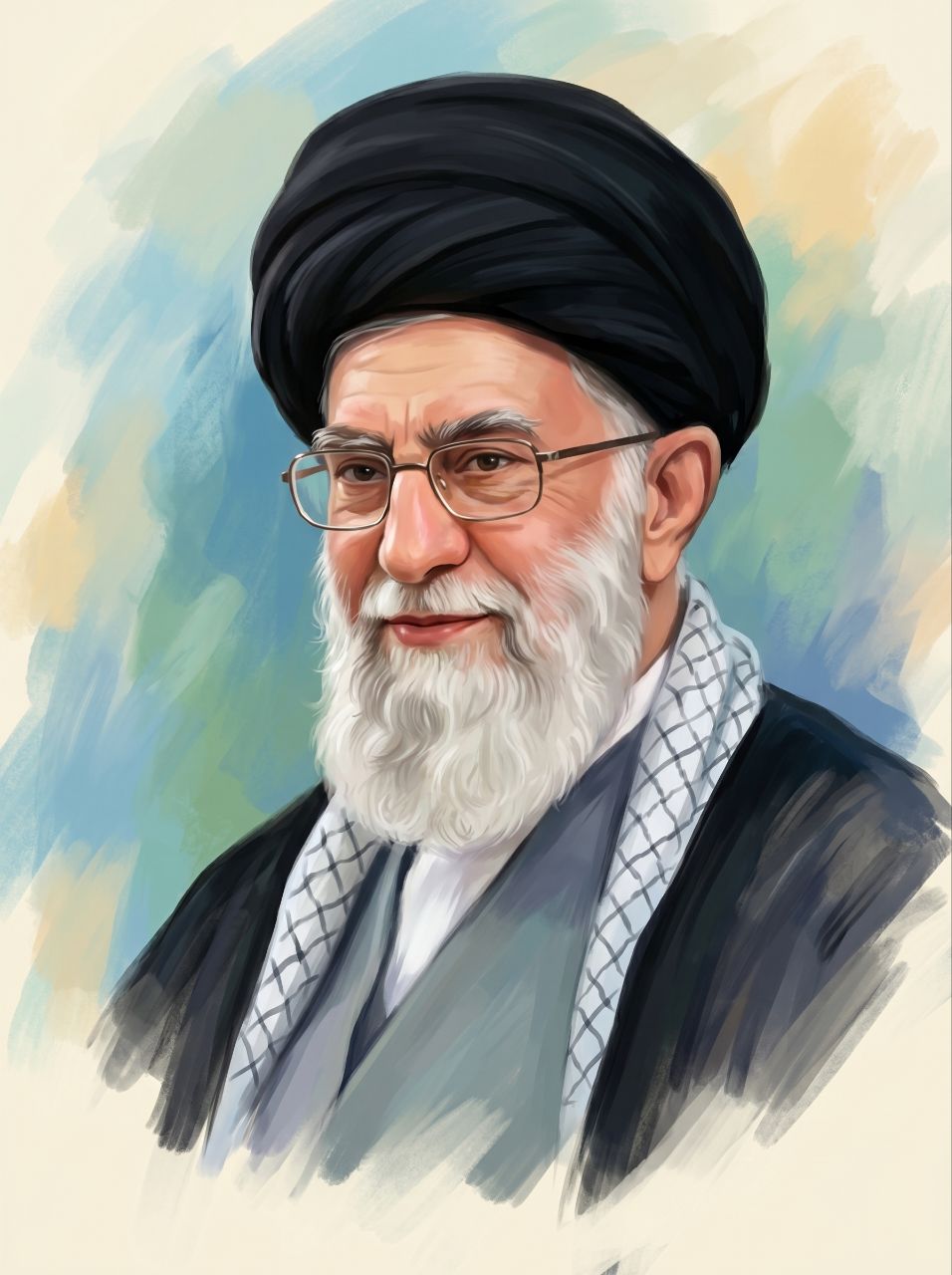 تصویر سازی چهره امام شهید