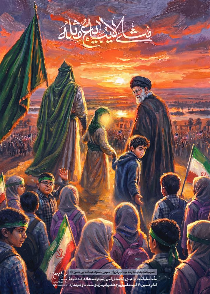 تصویرسازی مثلی لا یبایع مثل یزید