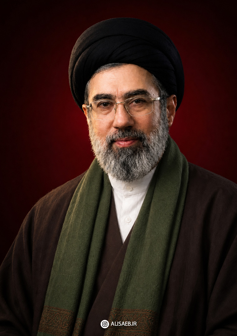 تصویر سازی آیت الله سید مجتبی خامنه ای