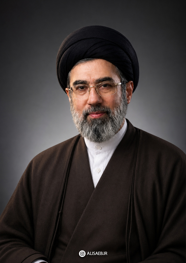 تصویر سازی آیت الله سید مجتبی خامنه ای