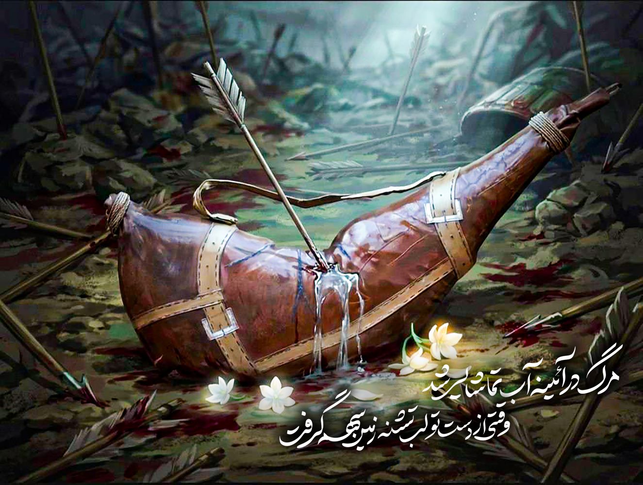 پوستر مرگ در آئینه آب