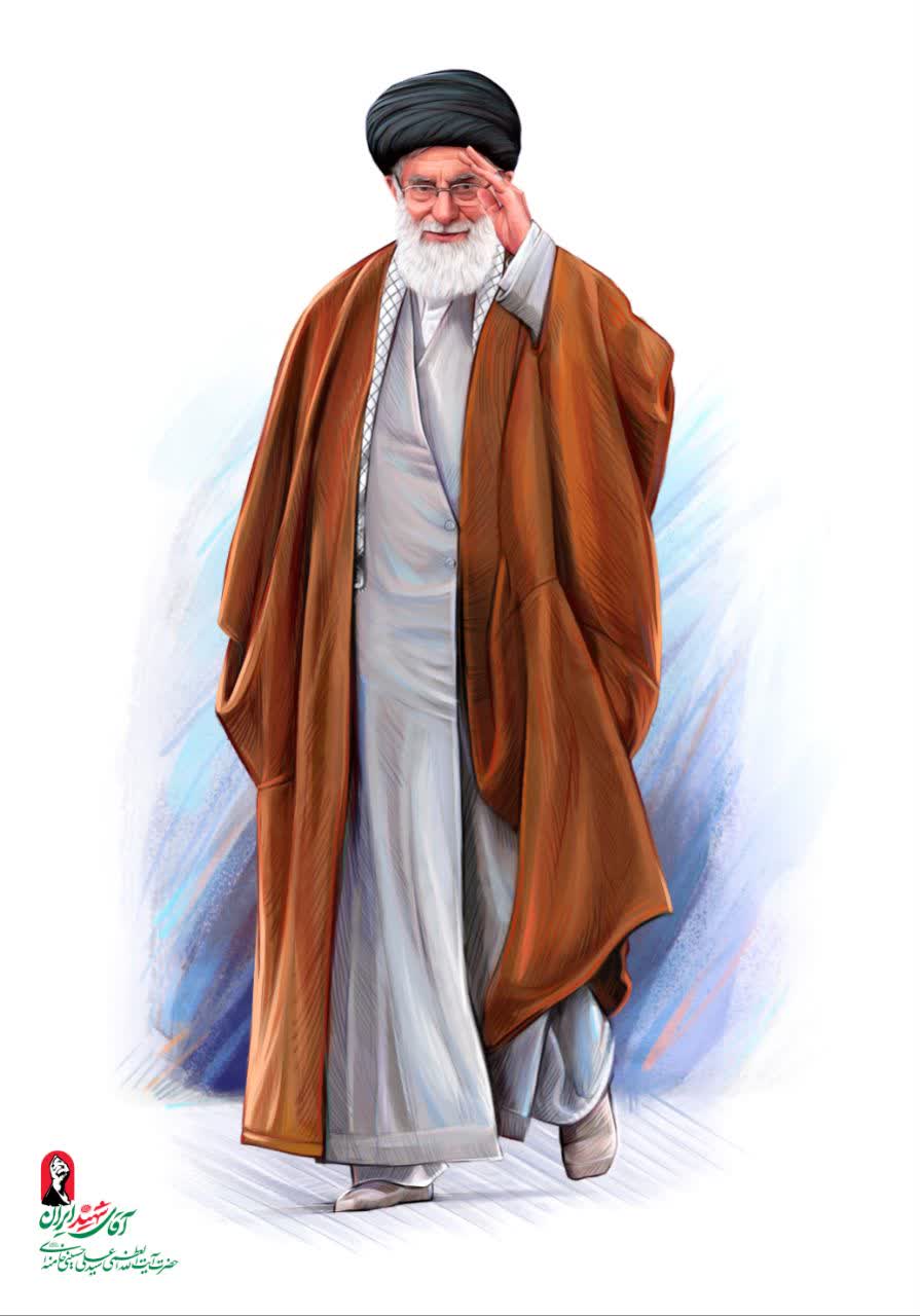 تصویرسازی شهید سید علی خامنه ای