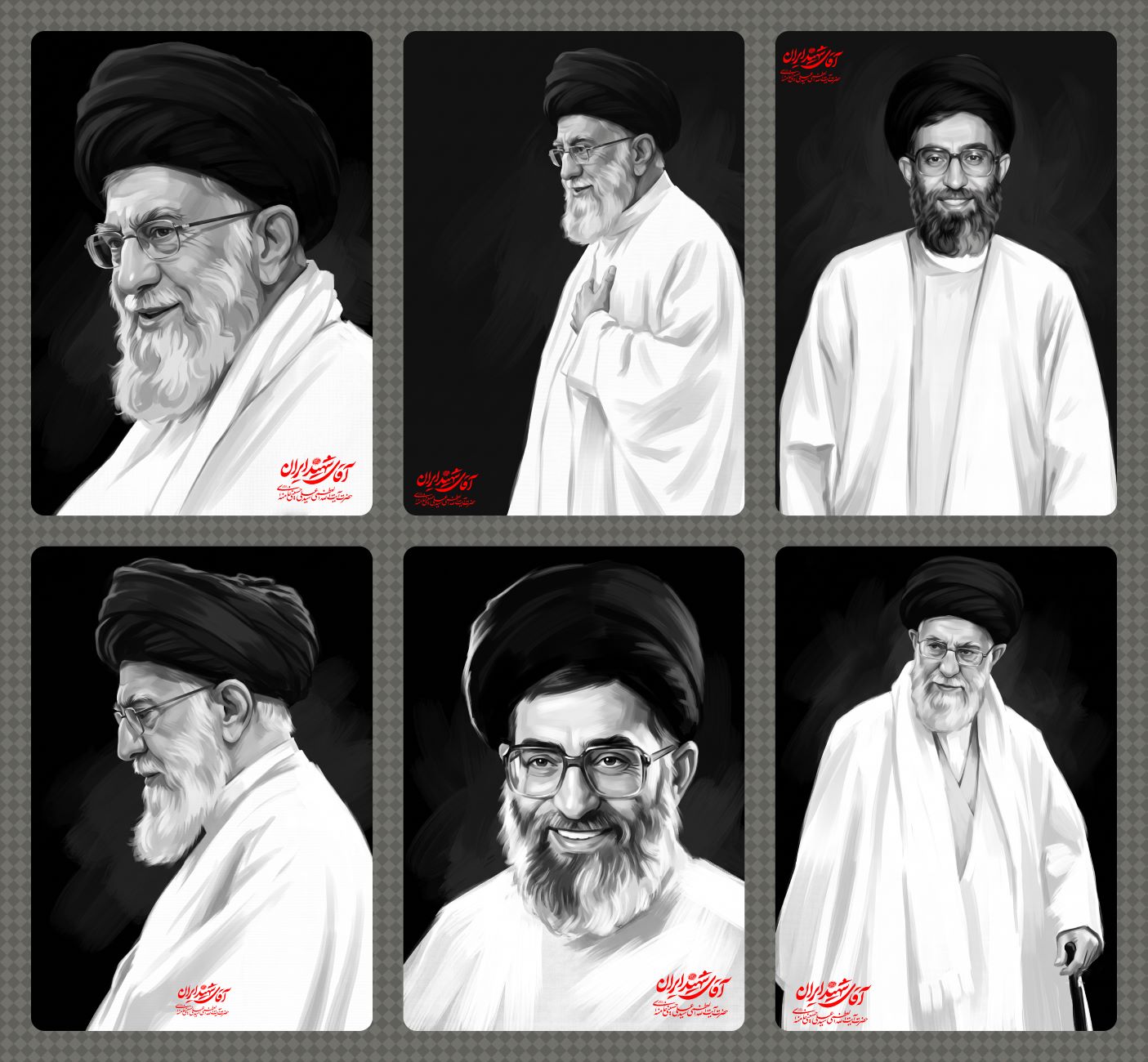 تصویرسازی آقای شهید ایران