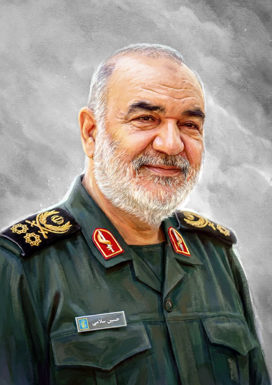 تصویرسازی سردار شهید حسین سلامی
