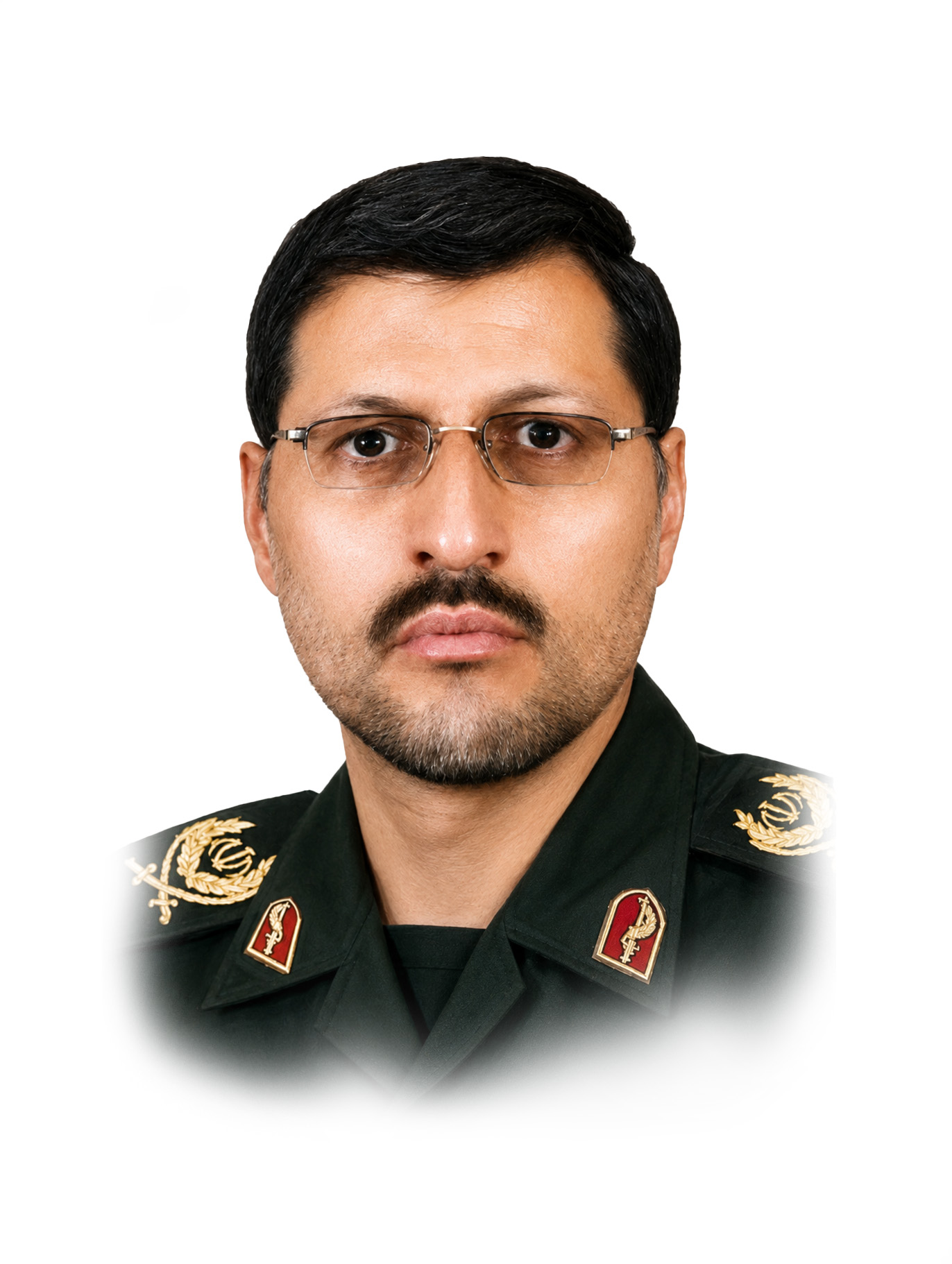 کتیبه منقش به تصویر سردار شهید عباس عاصمی