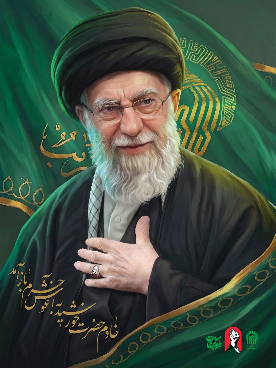 پوستر رهبر شهید انقلاب