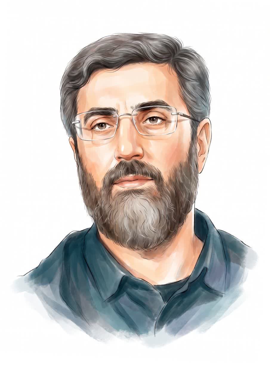 تصویرسازی چهره سید رضا نریمانی