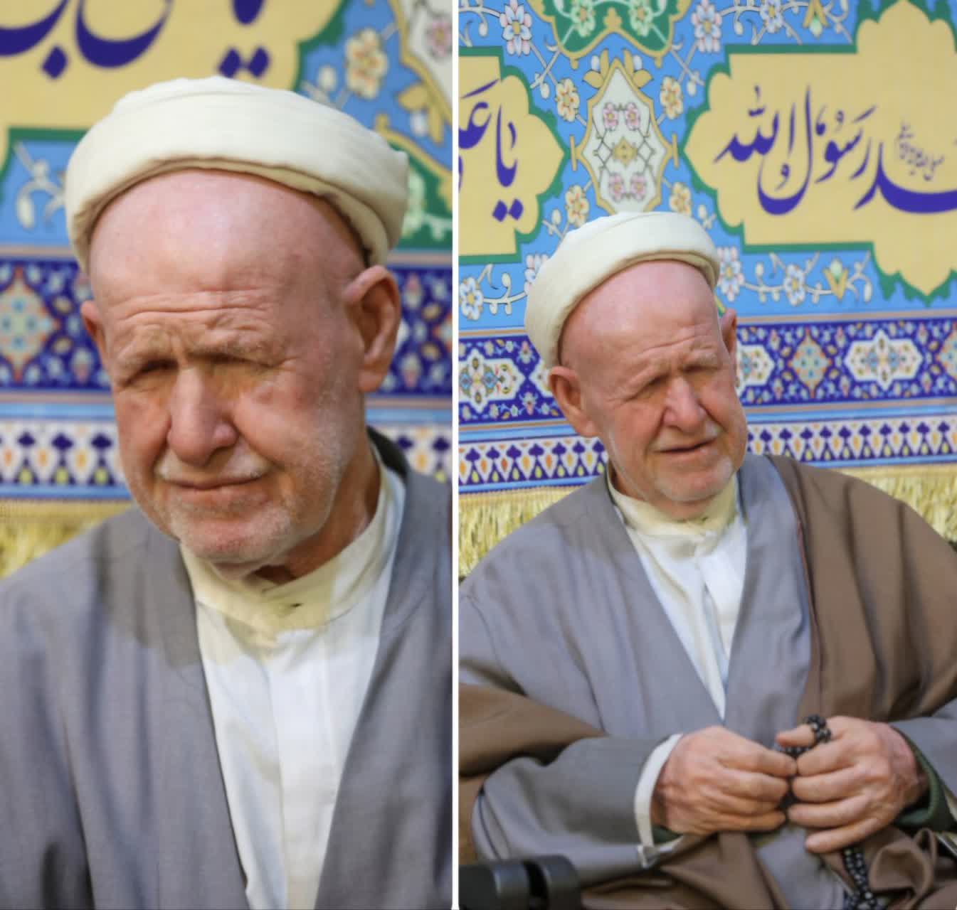 تصویر باکیفیت از مداح اهل بیت حاج ناصر کاظمی