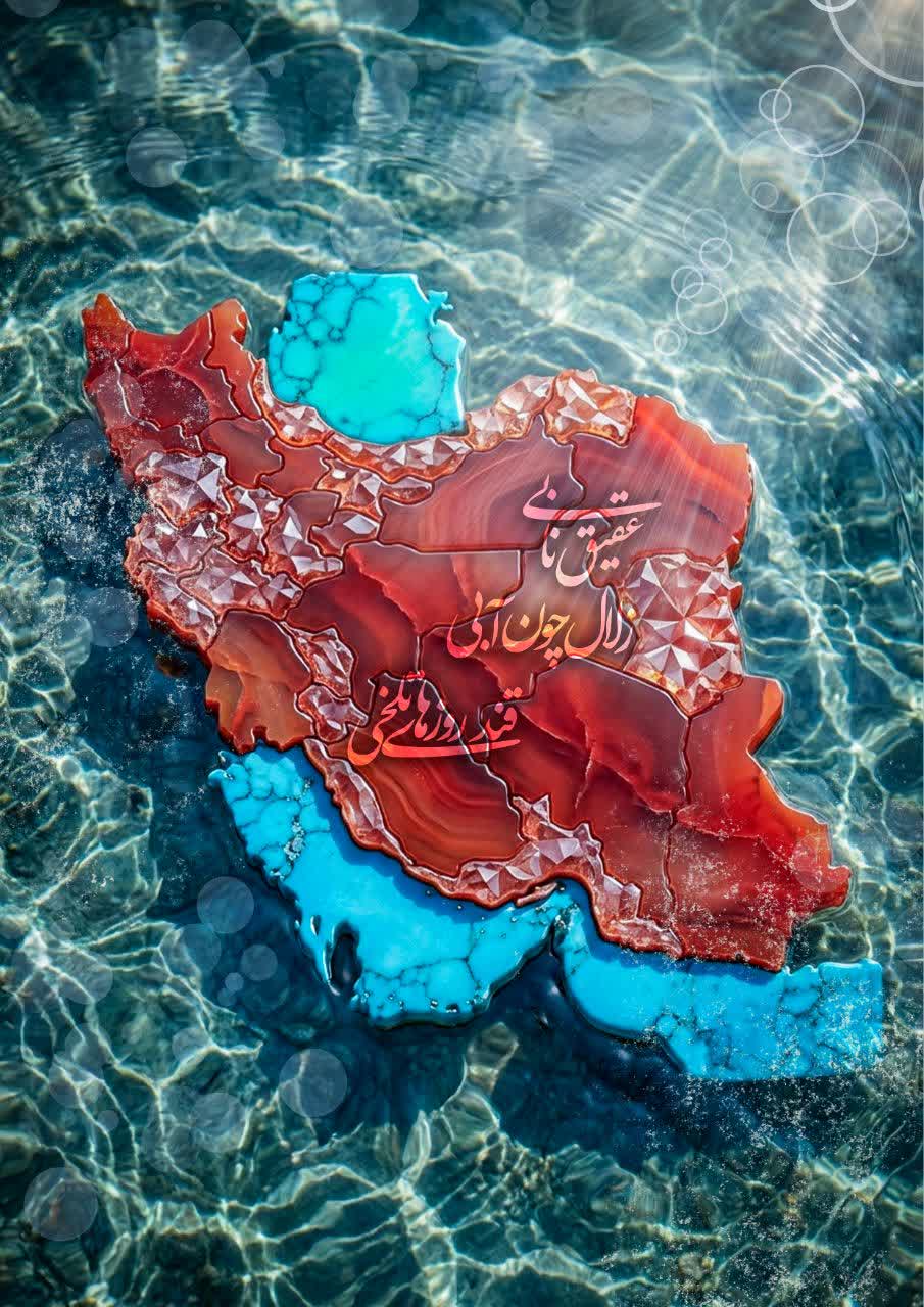 ایران - عقیق ناب - زلال چون آب - قند روزهای تلخ