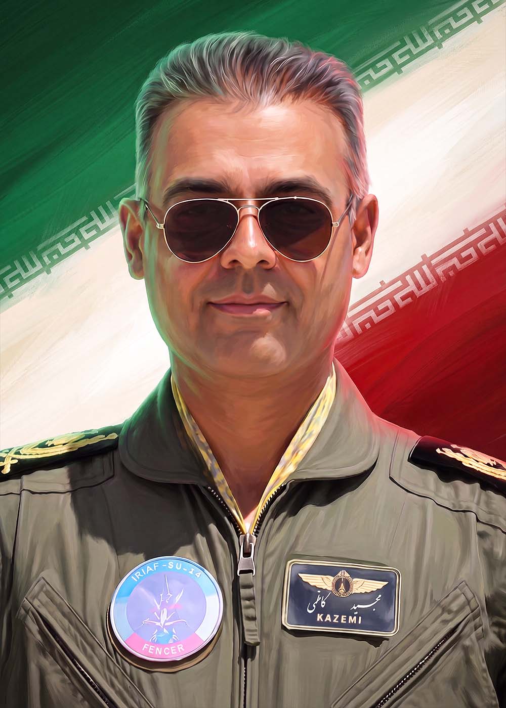 خلبان شهید مجید کاظمی