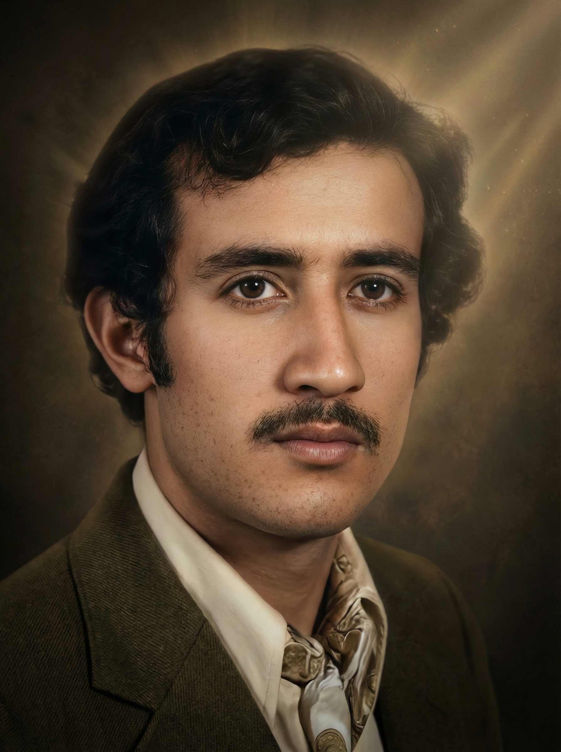 تصویرسازی چهره شهید جمال محمدخواه