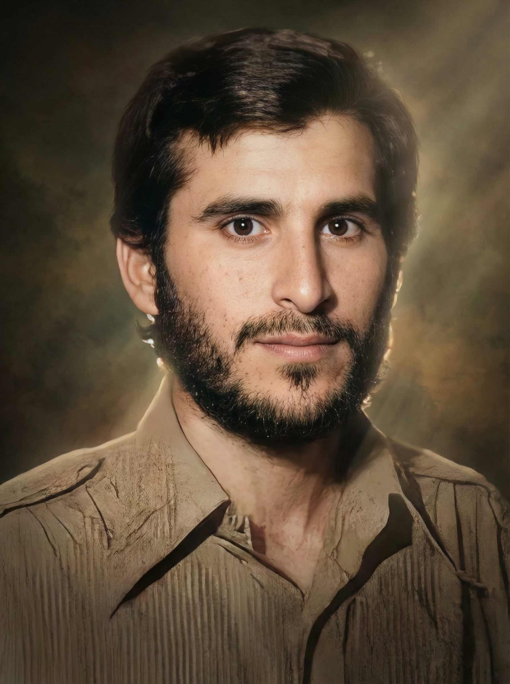تصویرسازی چهره شهید جمشید محبی