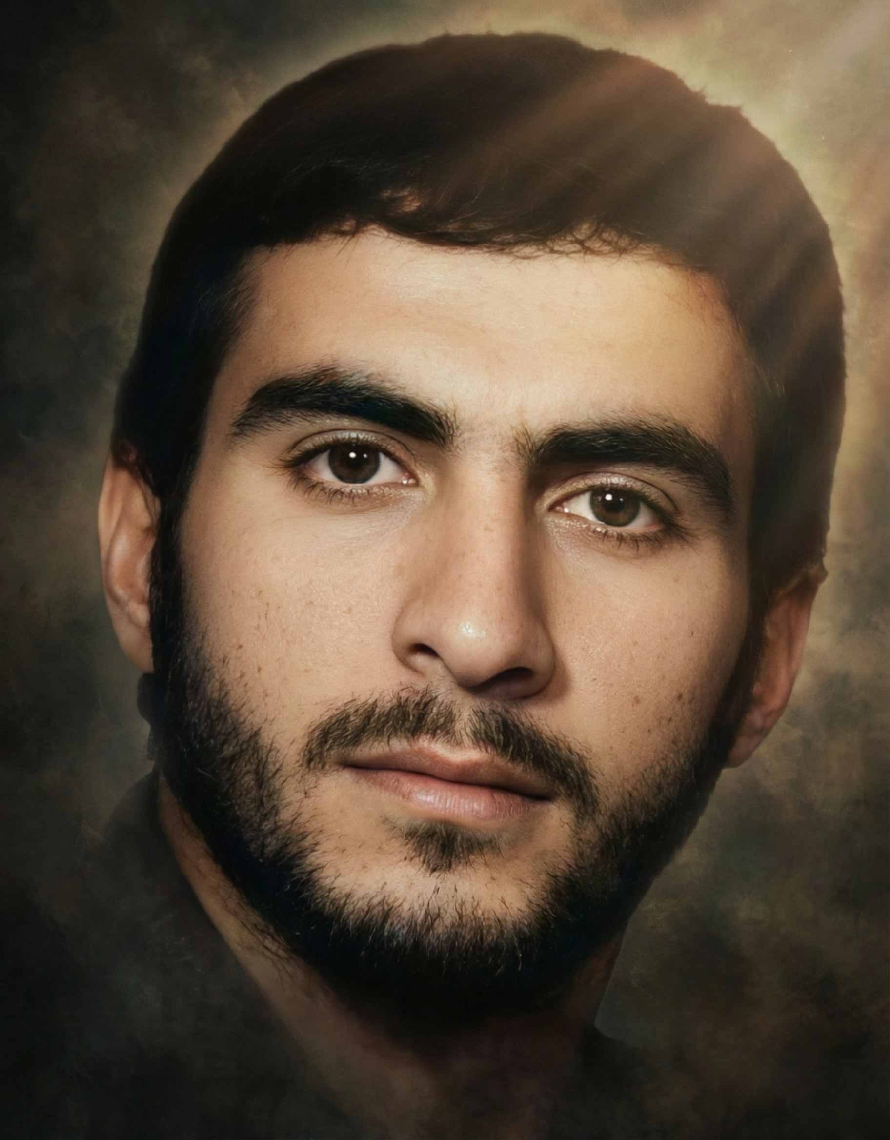 تصویرسازی چهره شهید پرویز امیری